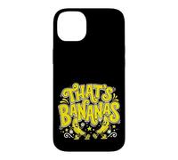 Custodia per iPhone 14 Plus That’s Bananas Retro Yellow Fruit Summer Characters
