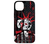 Custodia per iPhone 14 Plus The Boys Homelander Statue of Liberty Skull Graffiti TV Show