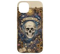 Custodia per iPhone 14 Plus The Cosmic Sigil Celestial Skull and Galaxy