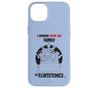 Custodia per iPhone 14 Plus The Flintstones Fred Wilma Modern Stone Age Car