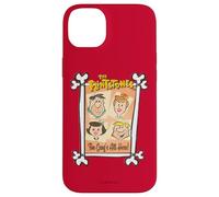 Custodia per iPhone 14 Plus The Flintstones Fred Wilma The Gang's All Here