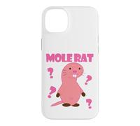 Custodia per iPhone 14 Plus The Mole Rat - Simpatico disegno di opera d'arte digitale