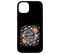 Custodia per iPhone 14 Plus The World Needs A Group Hug Motivazione della gentilezza |-