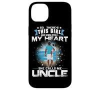 Custodia per iPhone 14 Plus This Girl Who Kinda Stole My Heart She Calls Me Uncle Dad