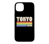 Custodia per iPhone 14 Plus Tokyo Giappone Rainbow Gay Pride Merch Retro anni '70 anni '80 Queer