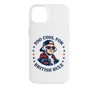 Custodia per iPhone 14 Plus Too Cool for British Rule George Washington Patriot