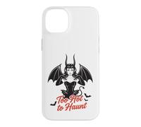 Custodia per iPhone 14 Plus Too Hot to Haunt Retro Pin Up Demon Halloween Costume