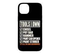 Custodia per iPhone 14 Plus Tools I Own Funny Screwdriver Woodworker DIY Handyman List