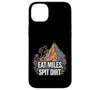 Custodia per iPhone 14 Plus Trail Runner Eat Miles Spit Dirt Mountain