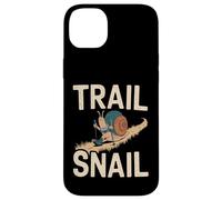 Custodia per iPhone 14 Plus Trail Snail - Divertente gioco di parole