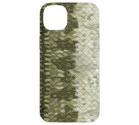 Custodia per iPhone 14 Plus Trotta larga Pesca Pesce Scale Pattern Art