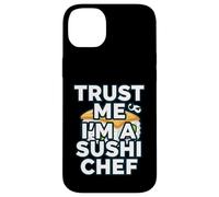 Custodia per iPhone 14 Plus Trust Me Im A Sushi Chef Funny Japanese Food Cook