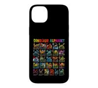 Custodia per iPhone 14 Plus Types of Dinosaurs Alphabet ABC A-Z Dino Lover Kids Boys