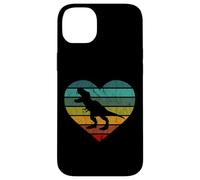 Custodia per iPhone 14 Plus Tyrannosauro Cuore Dino Bambini Dinosauro Sauro T-Rex