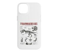 Custodia per iPhone 14 Plus Tyrannosaurus Rex Fossil Guide Museo Anatomia Arte