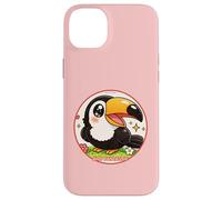 Custodia per iPhone 14 Plus Uccello anime Toco Tucano super carino