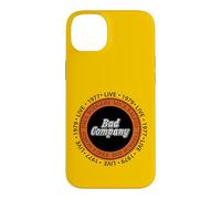 Custodia per iPhone 14 Plus Ufficiale Bad Company Band Circle 1977 1979 LIVE