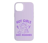 Custodia per iPhone 14 Plus Umorismo dell'emicrania Gatto carino Ragazze calde Mal di testa Umore