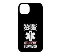 Custodia per iPhone 14 Plus Umorismo EMS per studenti sopravvissuti della scuola paramedica