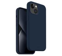 Custodia per iPhone 14 Plus UNIQ Lino Blu