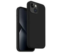 Uniq Custodia ibrida per iPhone 14 Plus Lino Midnight Black