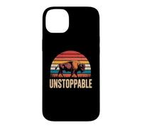 Custodia per iPhone 14 Plus Unstoppable Buffalo Bison Outdoor Vintage Graphic