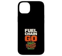 Custodia per iPhone 14 Plus Utensile da taglio per motosega Chainsaw Life Chainsaw Humor Logger