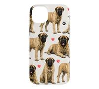 Custodia per iPhone 14 Plus Vecchio Mastino Inglese Modello