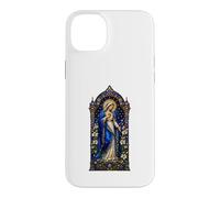 Custodia per iPhone 14 Plus Vergine Maria Vetrata Mariana Finestra Art
