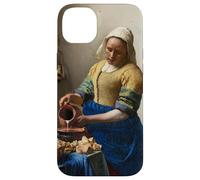 Custodia per iPhone 14 Plus Vermeer La Lattaia Pittura Arte