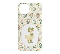 Custodia per iPhone 14 Plus Vintage Cottagecore Duck Dainty Whimsy Garden