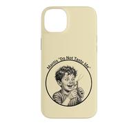 Custodia per iPhone 14 Plus Vintage Retro Illustration Fun Design Kid and Mantis
