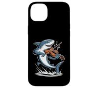 Custodia per iPhone 14 Plus Violino Shark Musica Classica Violino Suonatore Shark Violinista