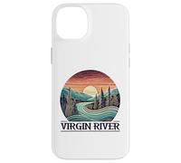 Custodia per iPhone 14 Plus Virgin River T-Shirt Retro Minimalist River Virgin