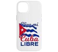 Custodia per iPhone 14 Plus Viva Mi Cuba Libre Sventolando Bandiera Cubana Patriot