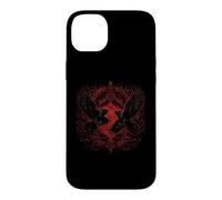 Custodia per iPhone 14 Plus Walhalla Corvo Corvi Odins Miti nordici vichinghi