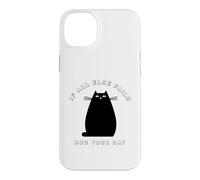 Custodia per iPhone 14 Plus When all else fails, hug your cat