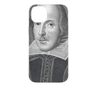 Custodia per iPhone 14 Plus William Shakespeare Ritratto Teatro Scrittore Storico