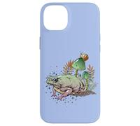 Custodia per iPhone 14 Plus Womens Girls Cottagecore Magical Frog Toad Snail Goblincore