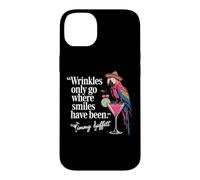 Custodia per iPhone 14 Plus Wrinkles Only Go Where Smiles Have Been Cute Parrot Mexican