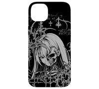 Custodia per iPhone 14 Plus Y2K Grunge Anime Goth Alt Sigilism Japanese Zombie Graphic
