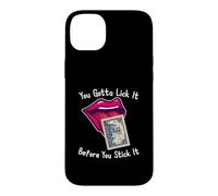 Custodia per iPhone 14 Plus You Gotta Lick It Before You Stick It Funny Adult Joke