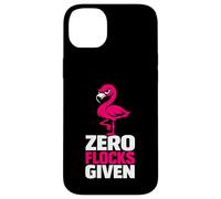 Custodia per iPhone 14 Plus Zero Flocks Given fenicottero umorismo sarcastico