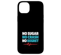 Custodia per iPhone 14 Plus Zero Sugar Lifestyle Keto Low Carb Glucosio Control