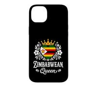 Custodia per iPhone 14 Plus Zimbabwean Queen Zimbabwe Flag Proud Zimbabwean Woman