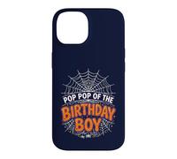 Custodia per iPhone 14 POP POP of the BOY Birthday Web Spider Halloween Party Tee Tee