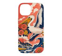 Custodia per iPhone 14 Porto di Zinnia Pelican