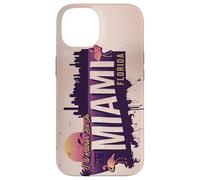 Custodia per iPhone 14 Preferirei essere a Miami, in Florida, souvenir