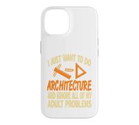 Custodia per iPhone 14 Preferisco Fare Architettura Non Affrontare Problemi