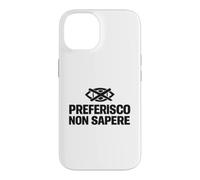 Custodia per iPhone 14 Preferisco Non Sapere Ignoranza Selettiva Ironica